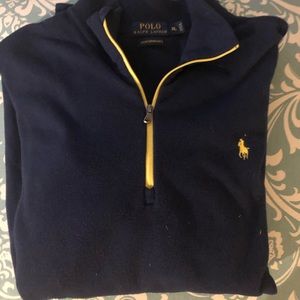 POLO Ralph Lauren Men’s XL Navy Fleece Pullover